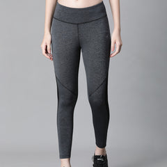 Streamline Panel Legging Gray Melange