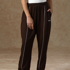 Flow Piping Sweatpants Brown