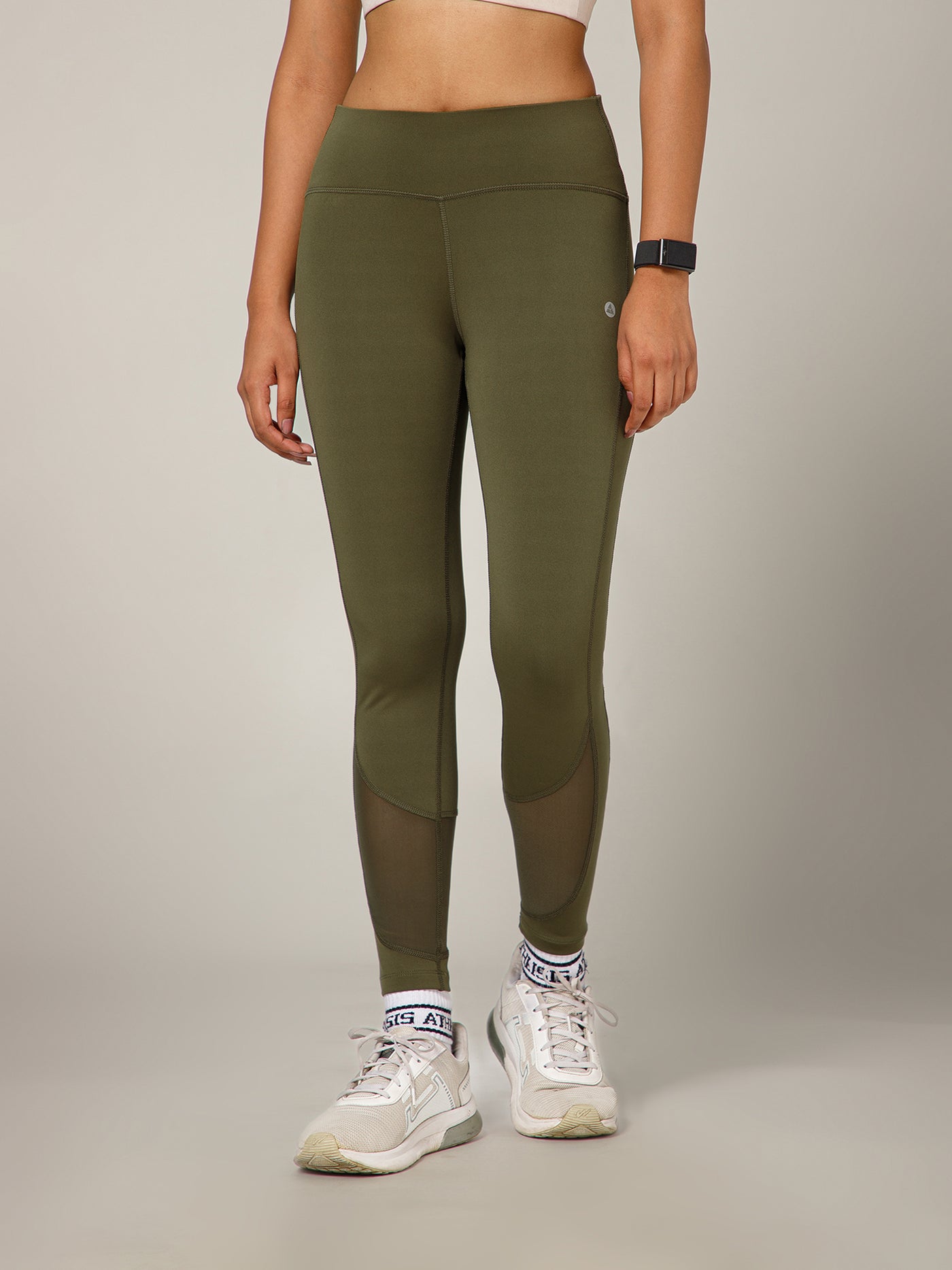 Vapor Mesh Legging Olive