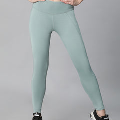 Essential High-Rise Leggings Pista Green