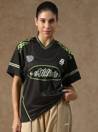 Cloud Nine Jersey Black & Lime