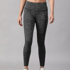 Essential High-Rise Leggings Gray Melange