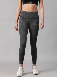 Essential High-Rise Leggings Gray Melange