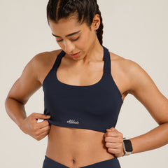 Define Crossback Bra Navy