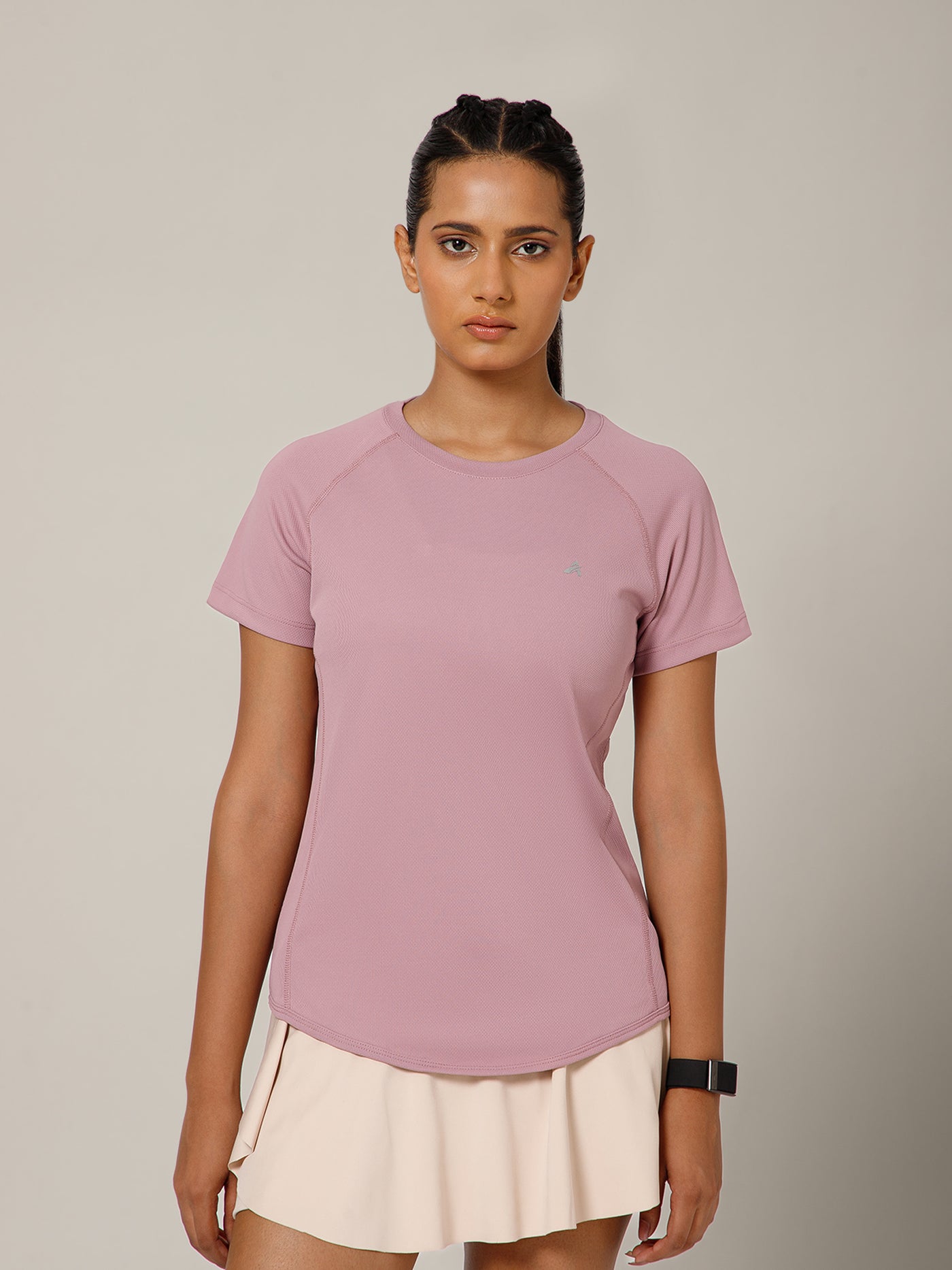 V Panel T-Shirt Lavender