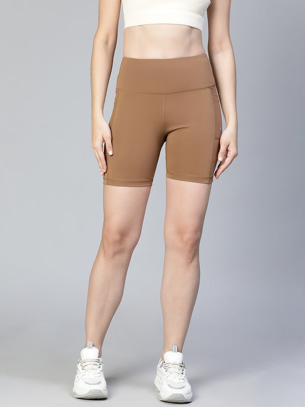 Stealth Active Shorts Tan