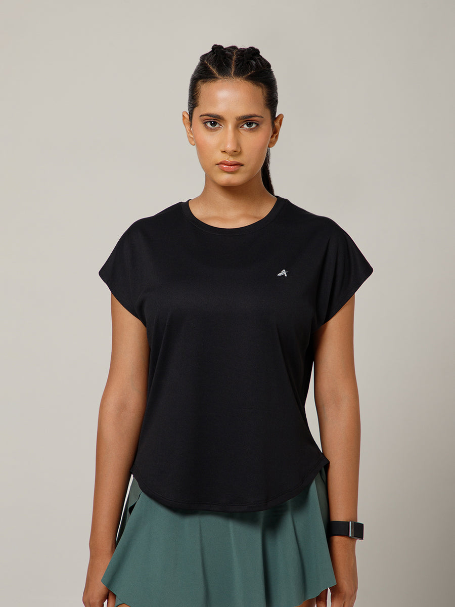 Cap Flow T-Shirt Black