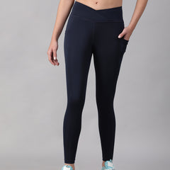 V-Front Legging Navy