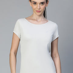 Keyhole T-shirt Gray