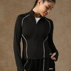 Flow Piping Jacket Black