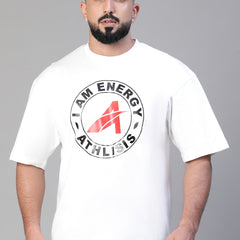 Energy Oversized T-Shirt White