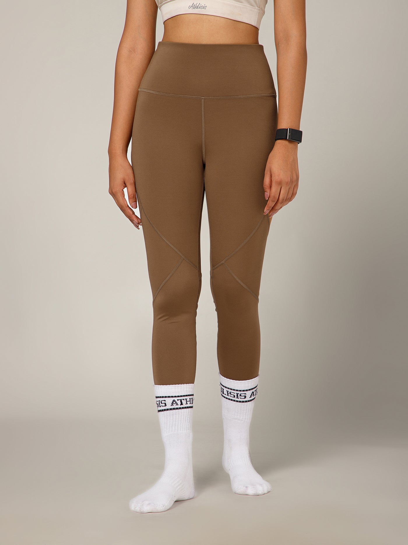 Adapt Seam Leggings Tan