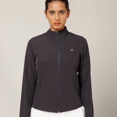 NS Staple Zip Jacket Charcoal