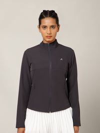 NS Staple Zip Jacket Charcoal