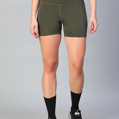 Aura Training Shorts Olive