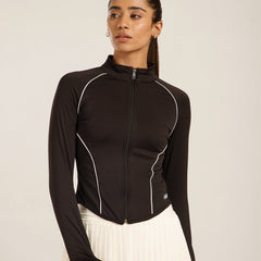 Flow Piping Jacket Black
