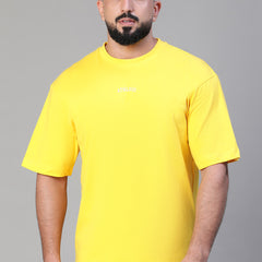 Basic Oversize T-shirt Yellow