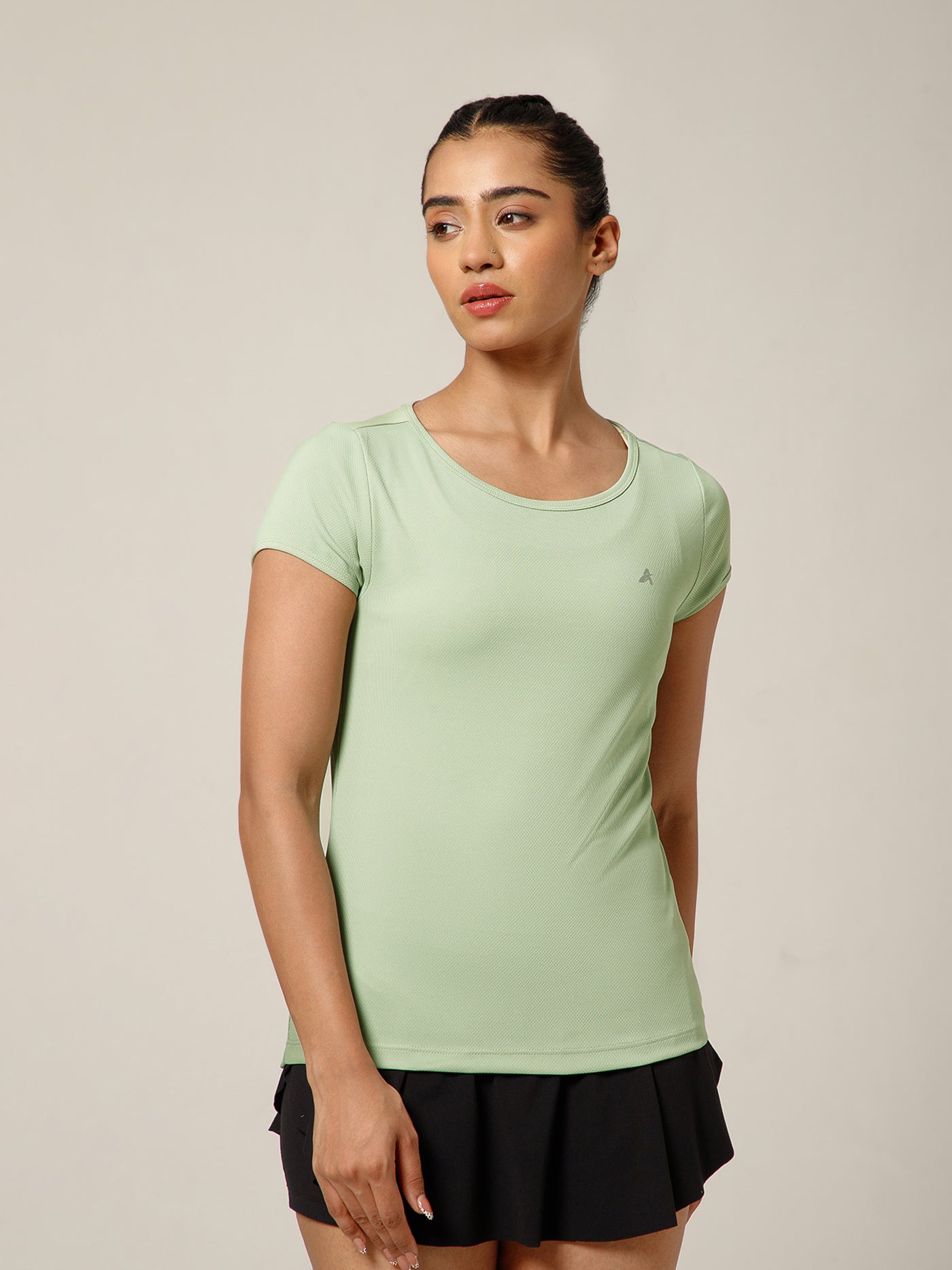 Keyhole T-shirt Mint Sage