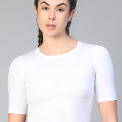 Essential Crop Top White
