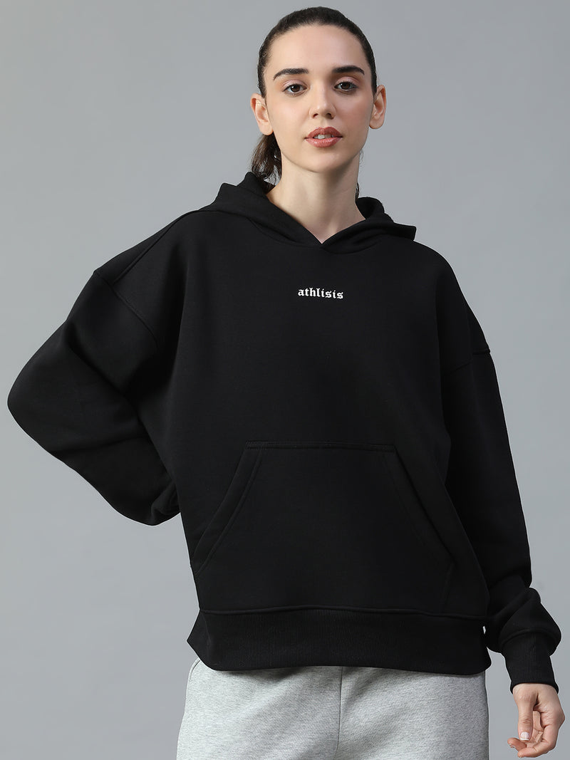 Fleez Oversized Hoodie Black