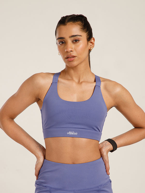 CrossFlex Sports Bra Lilac