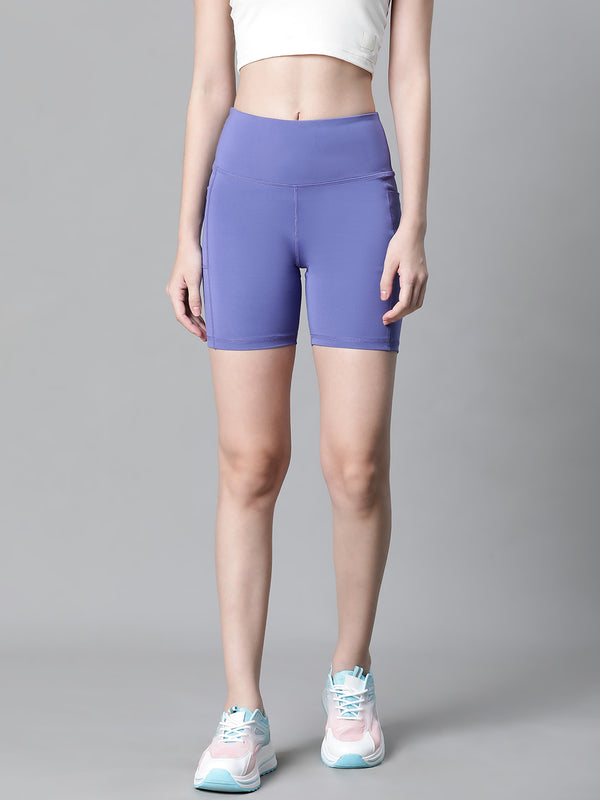 Stealth Active Shorts Purple