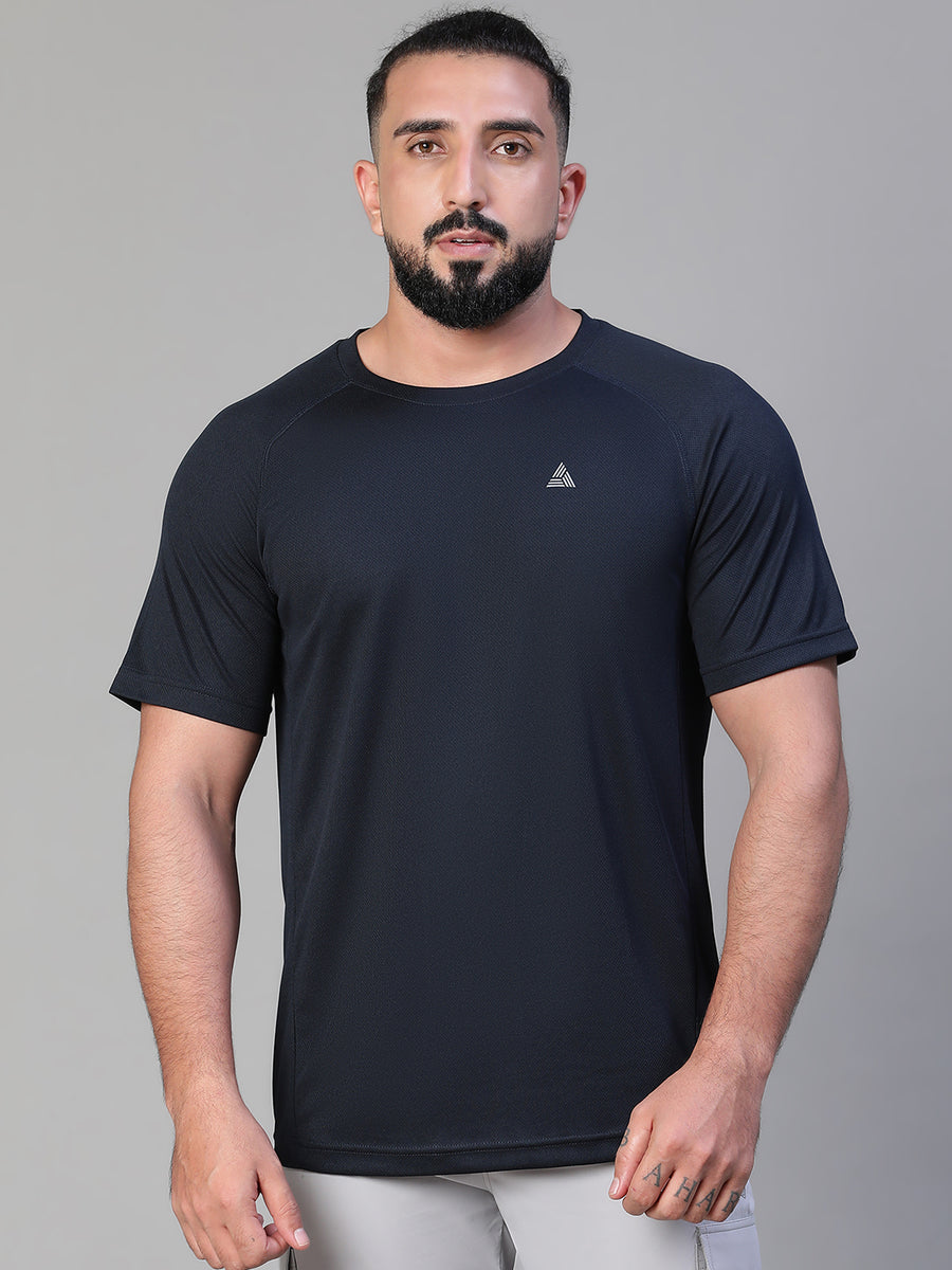 Back Panel T-Shirt Navy