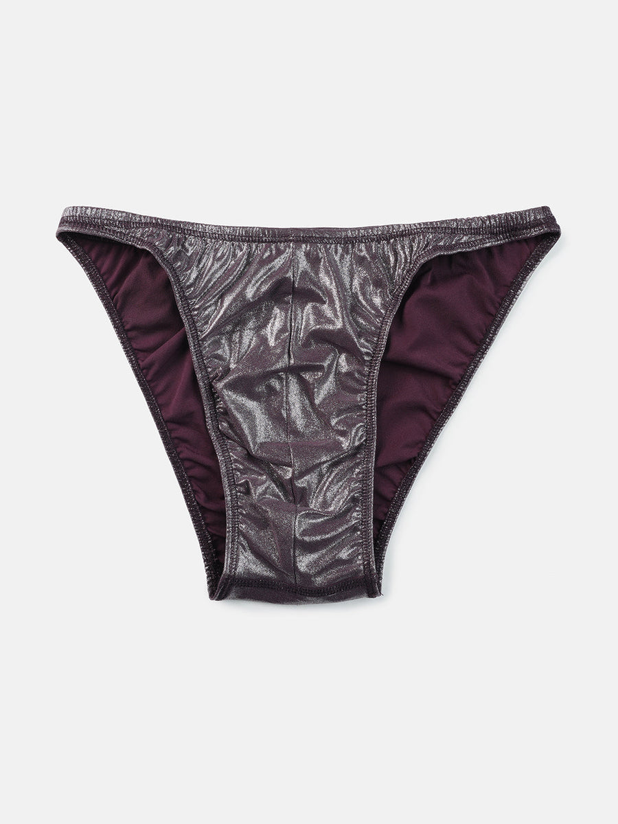 D.Purple Shine Bodybuilding Trunk Athlisis Sports