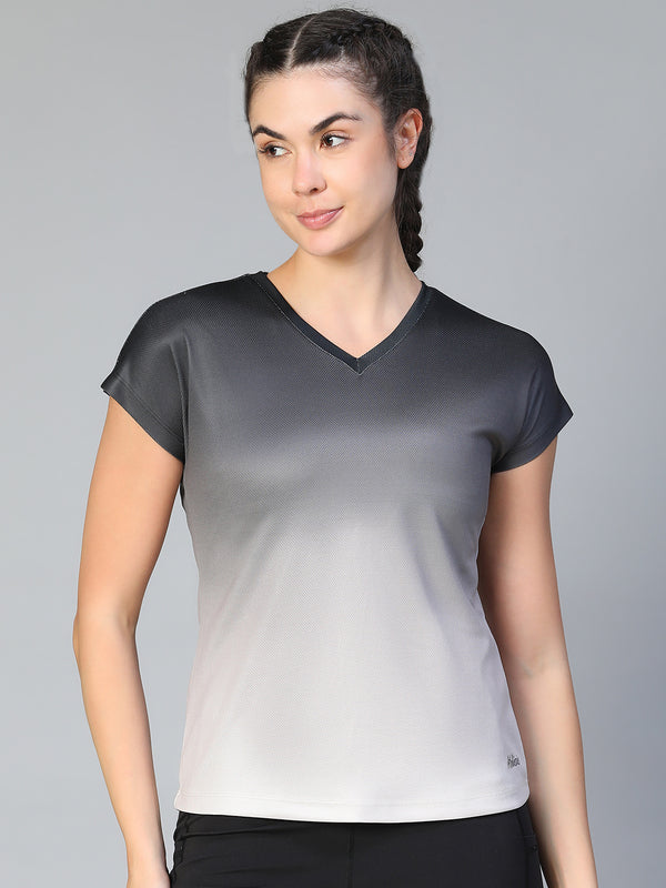 Dual Tone T-Shirt B&W
