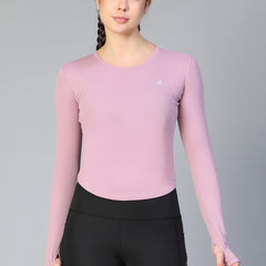 Bodycon Thumbhole T-shirt Lavender
