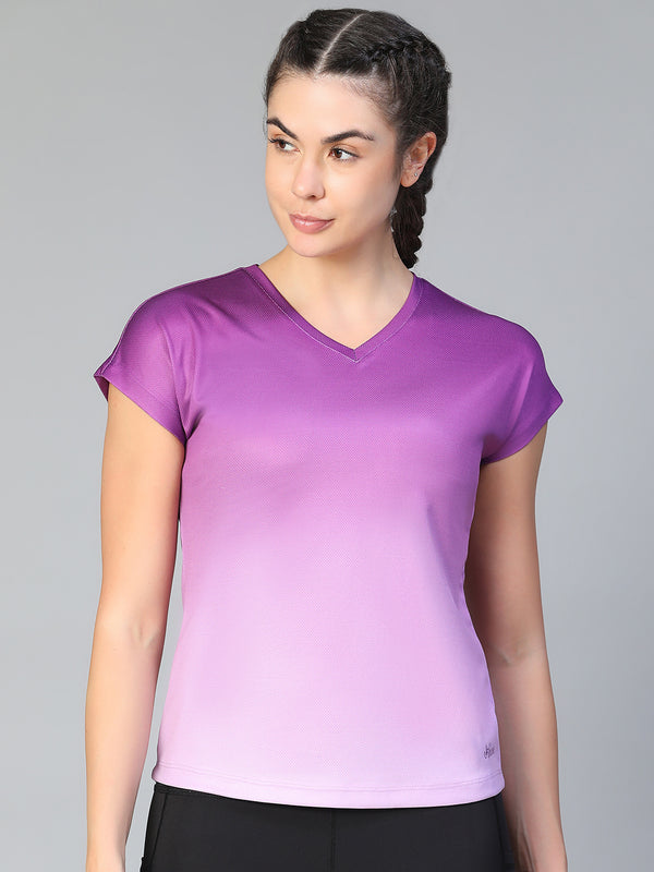 Dual Tone T-Shirt Purple