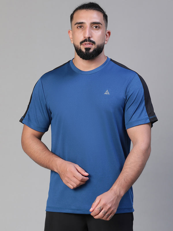 Iconic Side Panel T-Shirt Navy