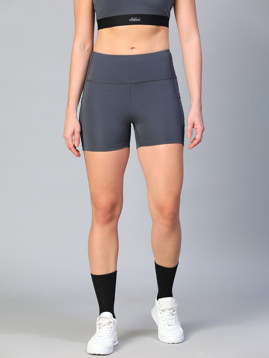 Aura Training Shorts Gray