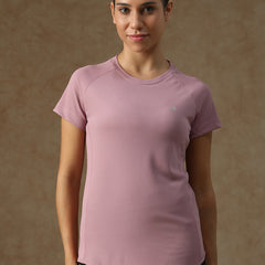 V Panel T-Shirt Lavender