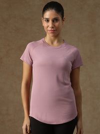 V Panel T-Shirt Lavender