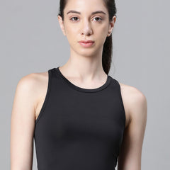 Basic Zen Crop Top Black