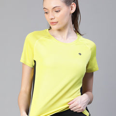 Contrast Side Panel T-Shirt Apple Green