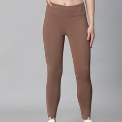 Streamline Panel Legging Tan