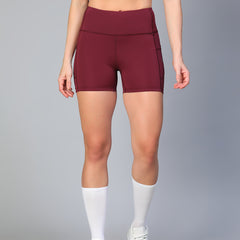 Aura Training Shorts Maroon