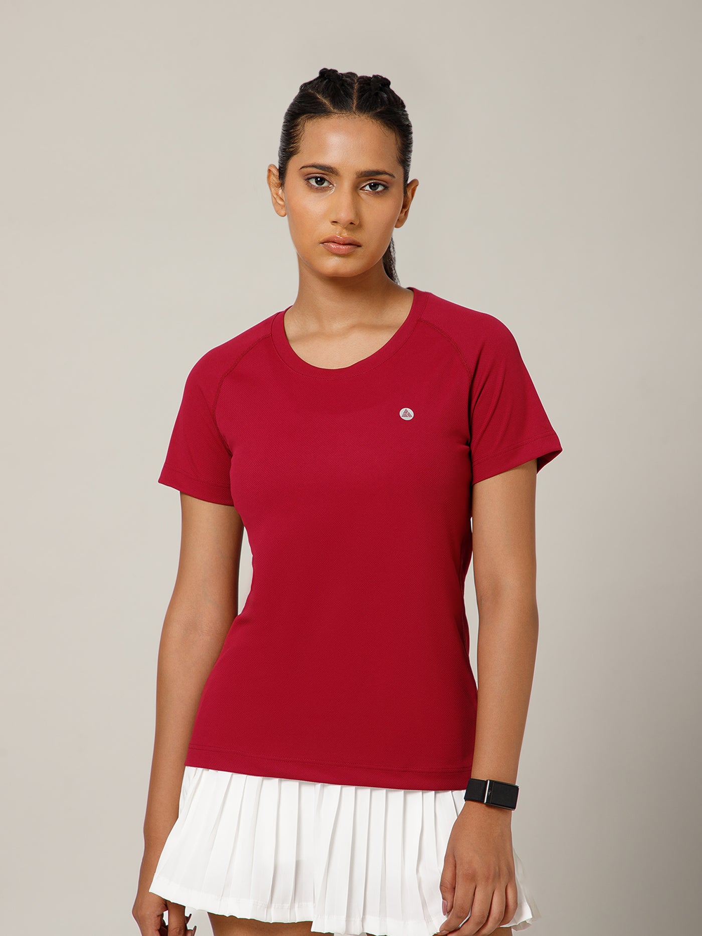 Raglan Sleeve T-Shirt Maroon