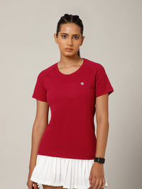 Raglan Sleeve T-Shirt Maroon