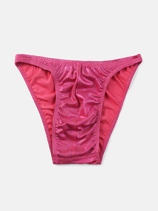 L PINK Bodybuilding Trunk