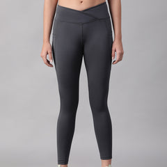 V-Front Legging Gray