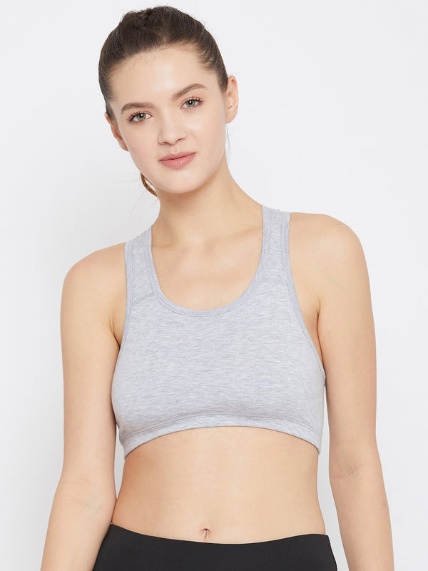 Everyday Support Sports Bra Gray