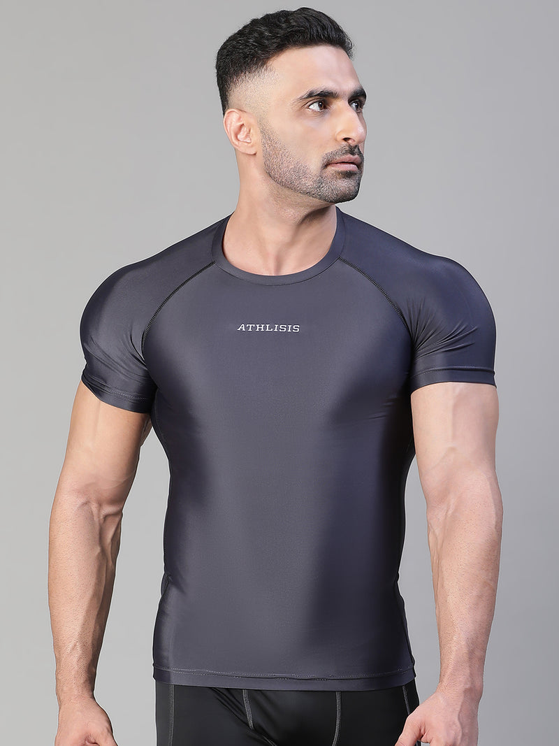 Basic Compression T-shirt Gray