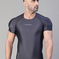 Basic Compression T-shirt Gray