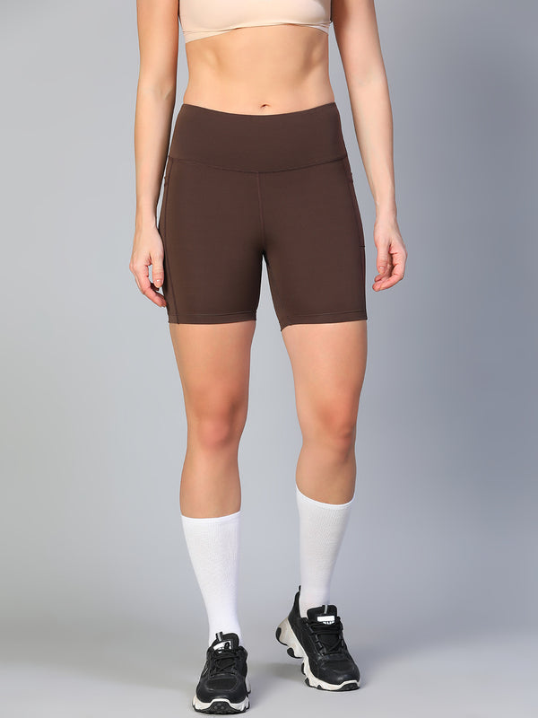 Stealth Active Shorts Brown