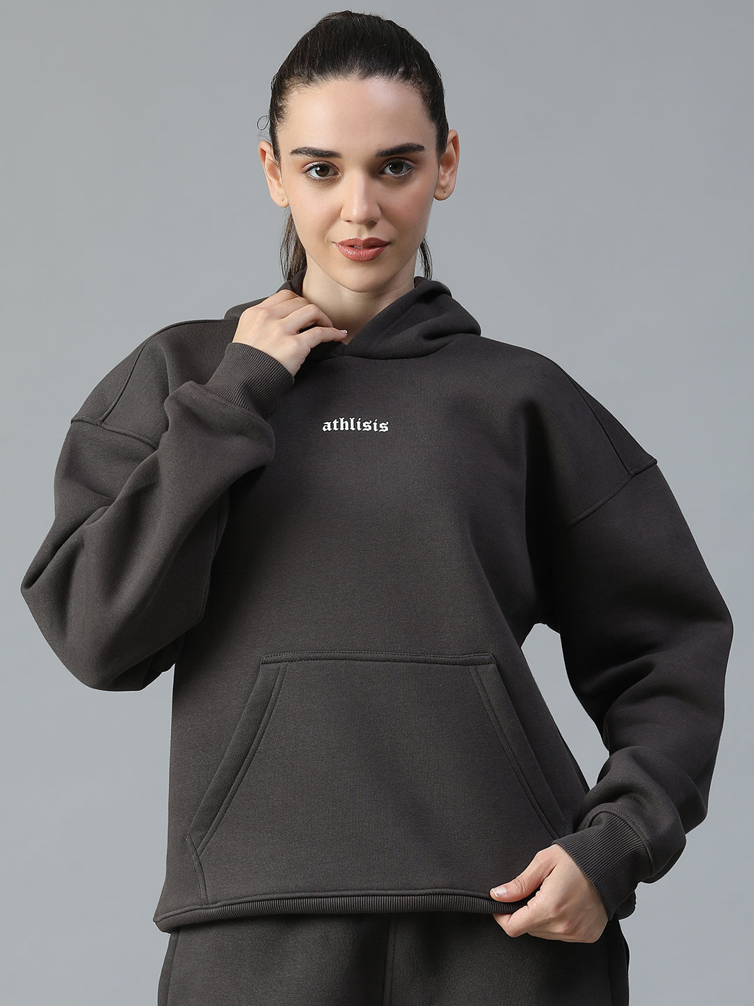 Fleez Oversized Hoodie Grey