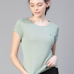 Keyhole T-shirt Olive