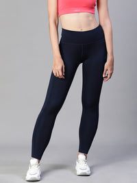 Side Seam Leggings Navy
